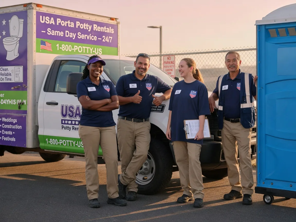 Porta Potty Rental company in Camden, TX